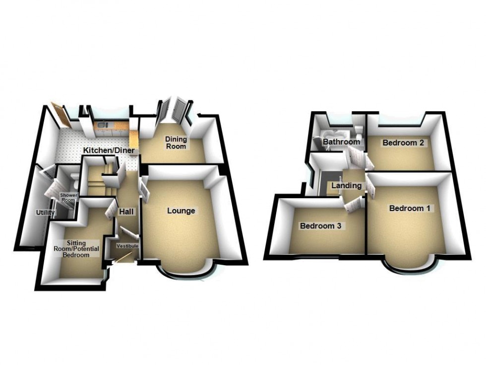 Floorplan for Calthorpe Road, Walsall