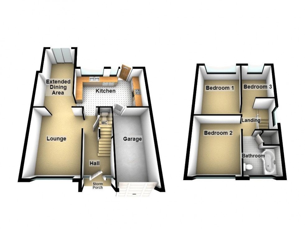 Floorplan for Argyle Road, Walsall